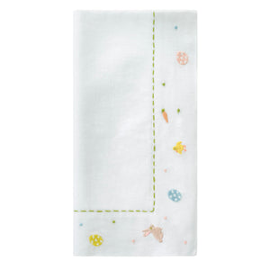Bodrum Linens Bunny Trail Napkin - Linen Napkins - Set of 4