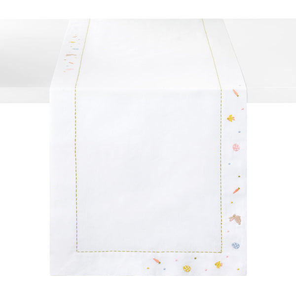 Load image into Gallery viewer, Bodrum Linens Bunny Trail Napkin - Linen Napkins - Set of 4
