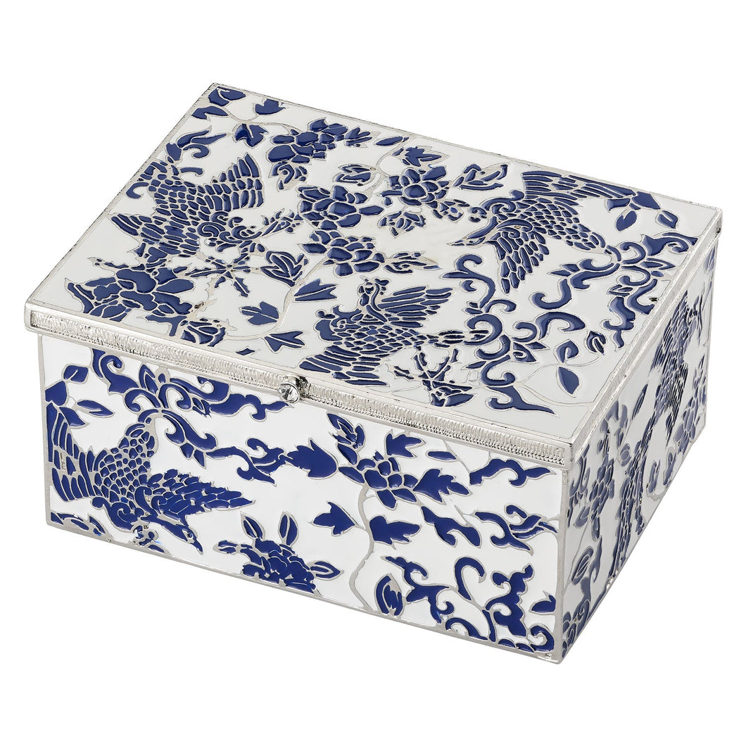 Olivia Riegel Blue & White Imperial Phoenix Box