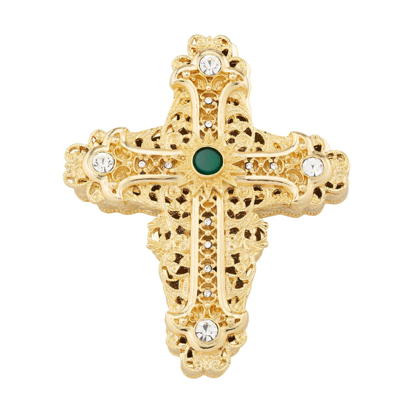 Load image into Gallery viewer, Olivia Riegel Gold Cross Box
