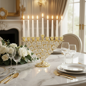 Olivia Riegel Dogwood Menorah