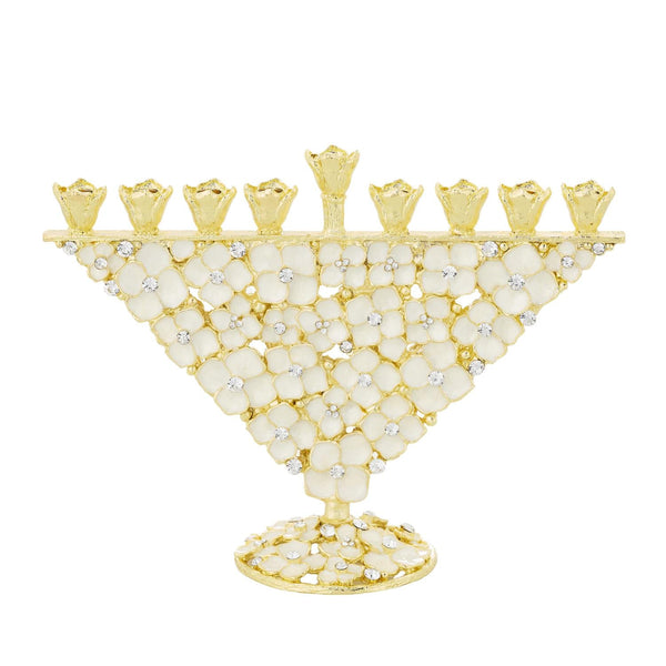 Load image into Gallery viewer, Olivia Riegel Dogwood Menorah

