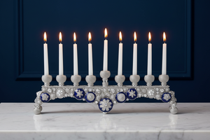 Olivia Riegel Blue & White Charisma Menorah