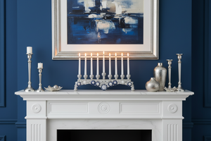 Olivia Riegel Blue & White Charisma Menorah
