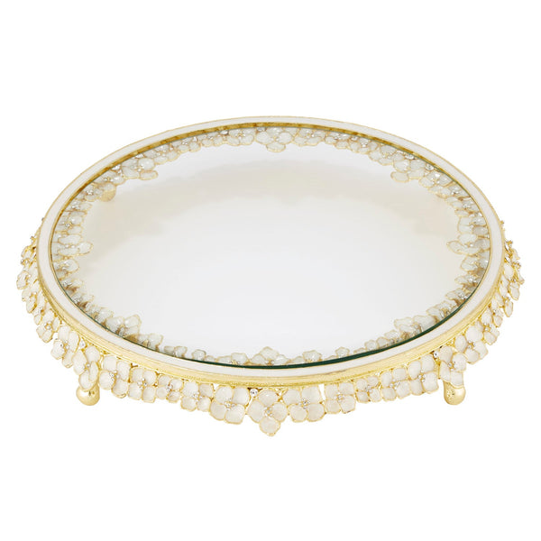 Load image into Gallery viewer, Olivia Riegel Dogwood Cake Plateau
