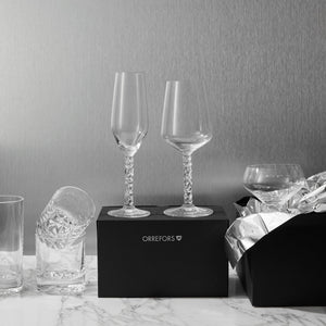 Orrefors Carat Champagne - Set of 2