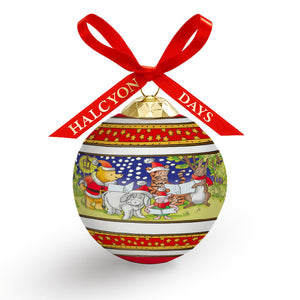 Halcyon Days Togethery sort of Christmas 3" - Bauble Christmas Ornament