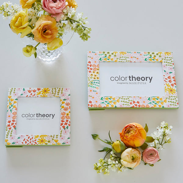 Load image into Gallery viewer, Mariposa Double Sided Botanical and Meadow 4x4 Frame
