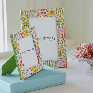 Mariposa Double Sided Botanical and Meadow 4x4 Frame