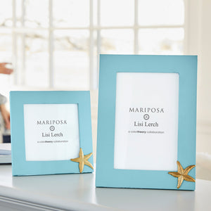 Mariposa Starfish Sky Blue 4x4 Frame