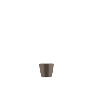 Alessi Tonale Mocha Cups, Set of 4, Dark Grey