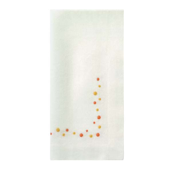 Load image into Gallery viewer, Bodrum Linens Dots Napkin - Linen Napkins - Set of 4

