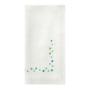 Bodrum Linens Dots Napkin - Linen Napkins - Set of 4