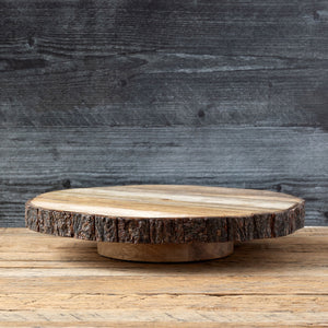 Park Hill Collection Woodland Lazy Susan Server