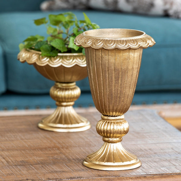 Load image into Gallery viewer, Park Hill Collection Classic Cast Aluminum Urn
