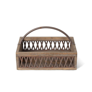 Park Hill Collection Iron Lattice Garden Trug