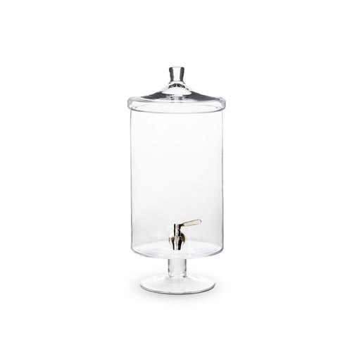 Park Hill Collection Sleek Crystal Beverage Dispenser, 8qt.