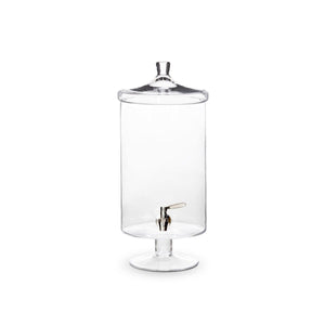 Park Hill Collection Sleek Crystal Beverage Dispenser, 8qt.