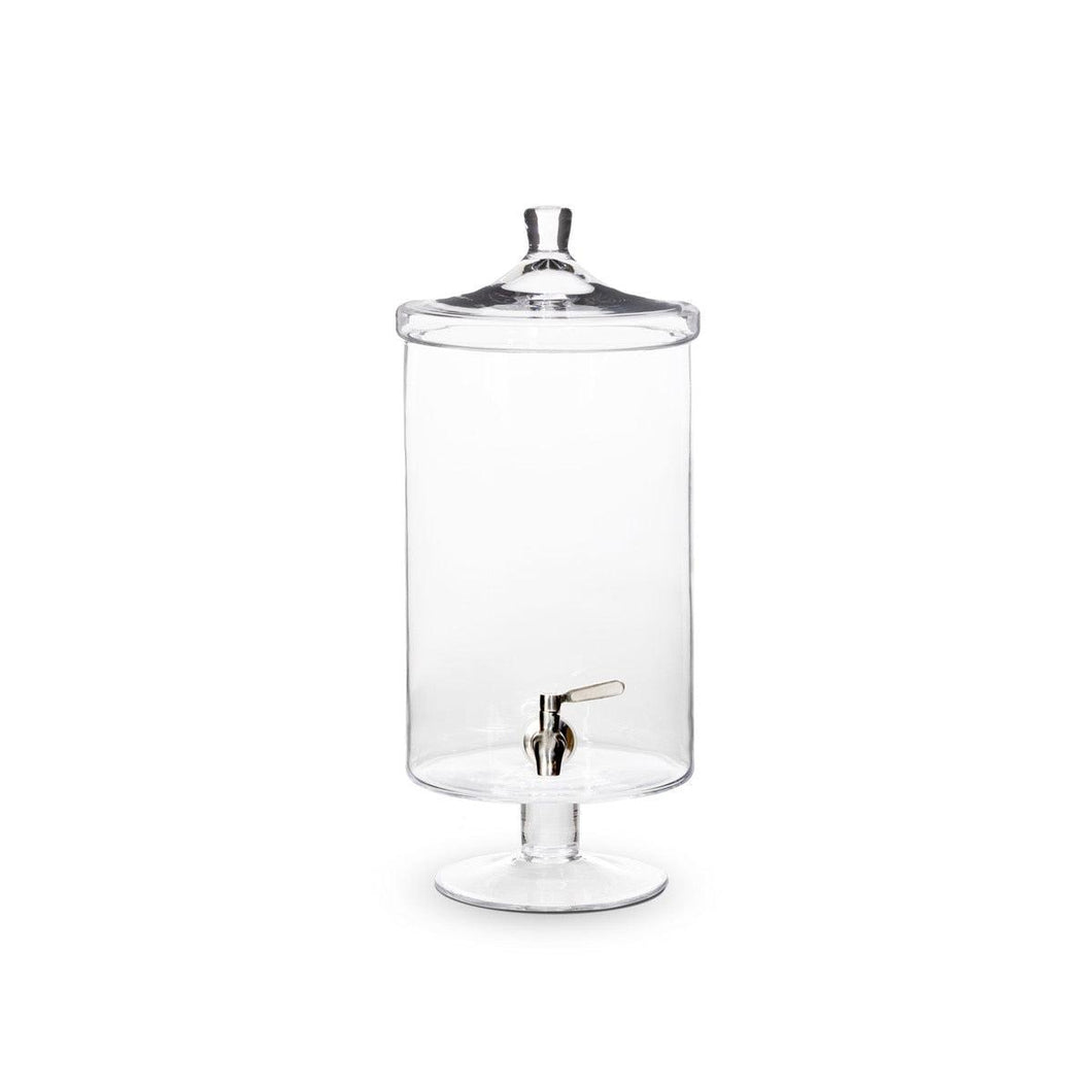 Park Hill Collection Sleek Crystal Beverage Dispenser, 8qt.