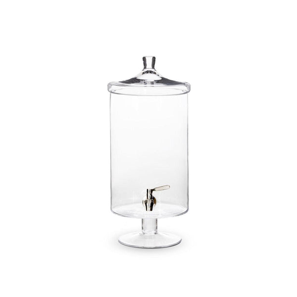 Load image into Gallery viewer, Park Hill Collection Sleek Crystal Beverage Dispenser, 8qt.
