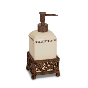 GG Collection Acanthus Stoneware Soap/Lotion Dispenser