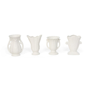 Park Hill Collection Vintage-Style Flower Vase Collection, Set of 4