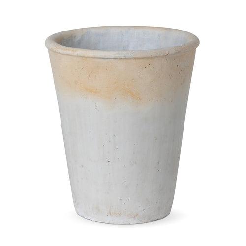 Park Hill Collection Distressed Concrete Tall Planter, Large