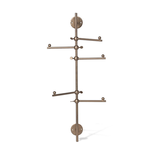Load image into Gallery viewer, Park Hill Collection Vertical Coat Rack, 5 Hooks

