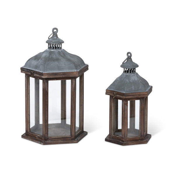 Load image into Gallery viewer, Park Hill Collection Villa Lanterns, Set of 2
