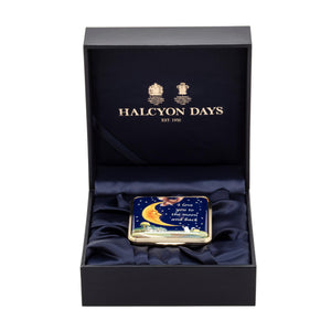 Halcyon Days I Love You To The Moon And Back - Enamel Box
