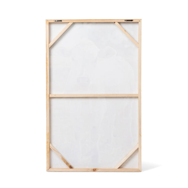 Load image into Gallery viewer, Park Hill Collection Charolais Cow Canvas Print
