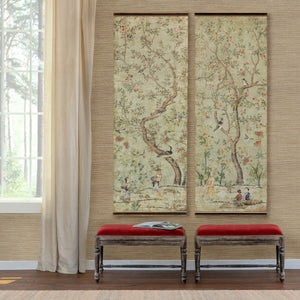 Park Hill Collection Chinoiserie Pattern Wall Hanging Pair, 2 Assorted Styles