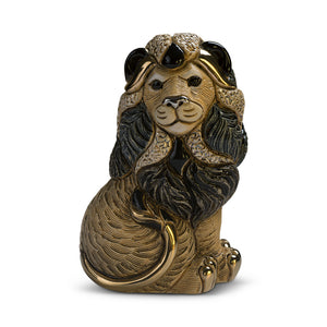 De Rosa Collections Lion Sitting Figurine