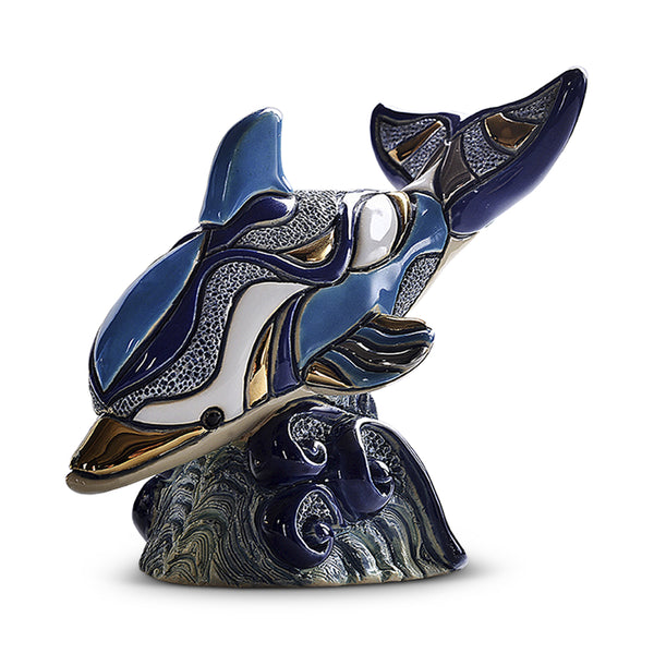 Load image into Gallery viewer, De Rosa Collections Dolphin Diving Figurine
