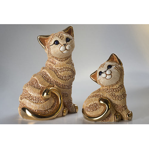 Load image into Gallery viewer, De Rosa Collections Ginger Cat Figurine
