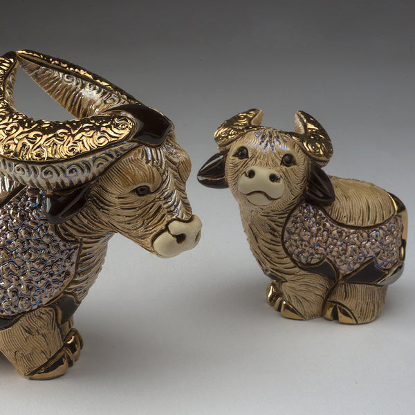 Load image into Gallery viewer, De Rosa Collections Brown Ox Figurine
