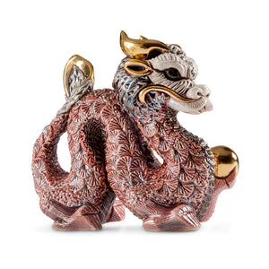 De Rosa Collections Red Chinese Dragon Figurine