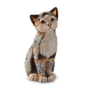 De Rosa Collections Calico Cat Sitting Figurine