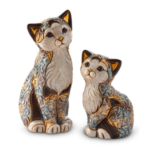 De Rosa Collections Calico Cat Sitting Figurine