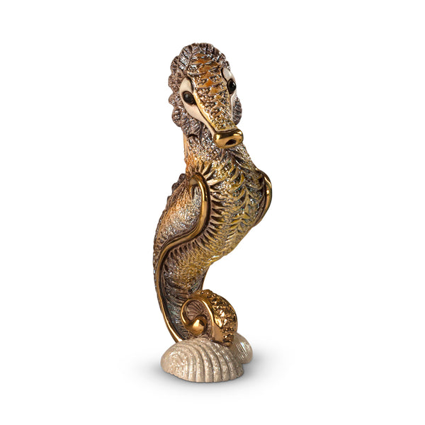 Load image into Gallery viewer, De Rosa Collections Brown Seahorse Figurine
