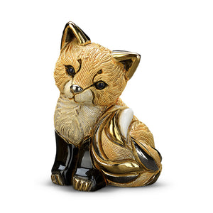 De Rosa Collections Baby Red Fox Figurine