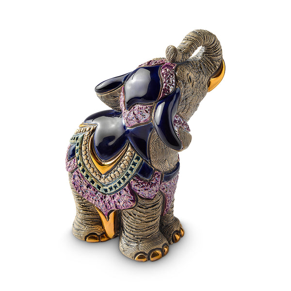 Load image into Gallery viewer, De Rosa Collections Baby Indian Elephant Figurine
