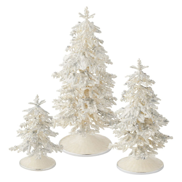 Load image into Gallery viewer, Olivia Riegel Flocked Enamel Tree - Medium
