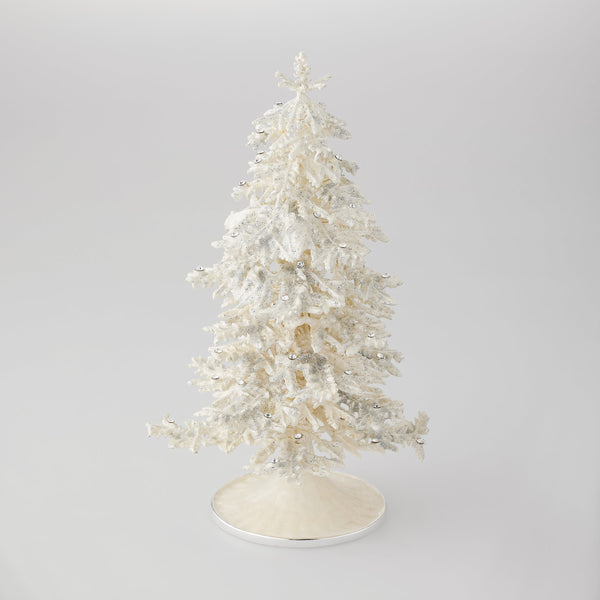Load image into Gallery viewer, Olivia Riegel Flocked Enamel Tree - Large
