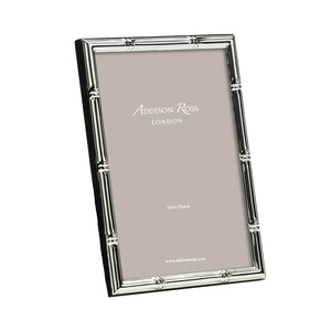 Addison Ross Bamboo Silver Plated Picture Frame - 8 x 10 in