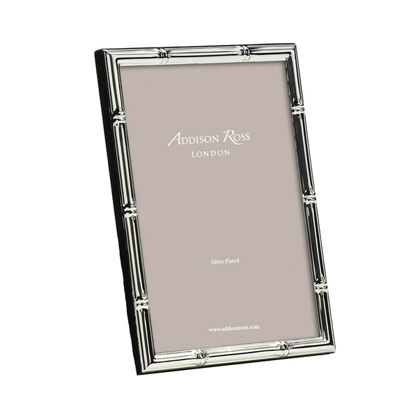 Load image into Gallery viewer, Addison Ross Bamboo Silver Plated Picture Frame - 8 x 10 in
