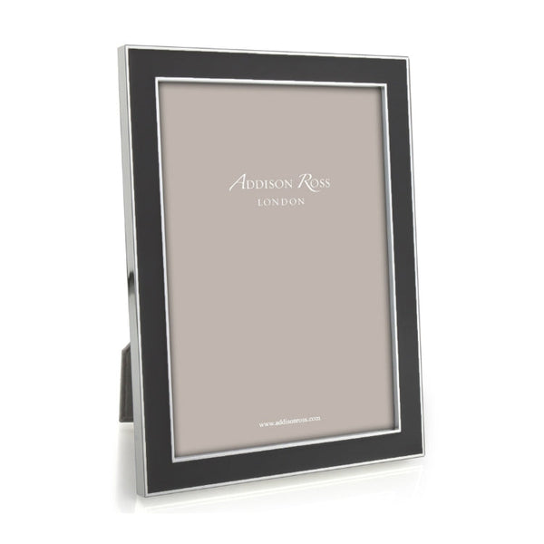 Load image into Gallery viewer, Addison Ross Taupe Enamel &amp; Silver Frame - 5 x 7 in
