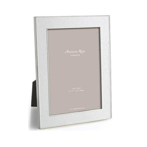 Addison Ross White Snake & Silver Frame - 5 x 7 in