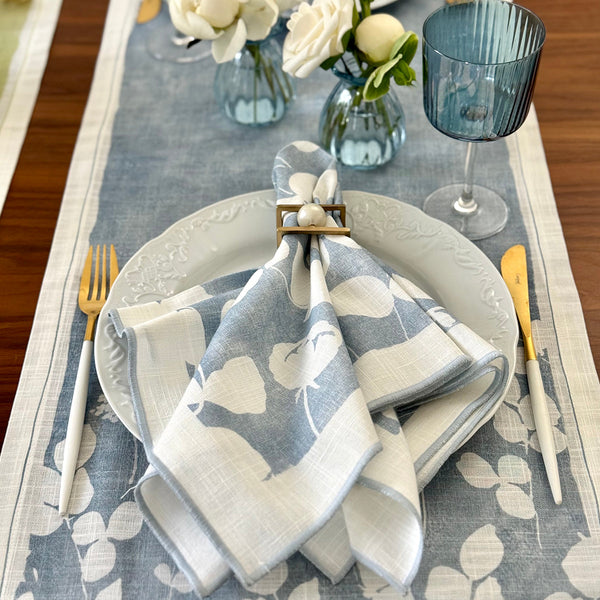 Load image into Gallery viewer, Bodrum Linens Fleur de Lin Napkin - Linen Napkins - Set of 4
