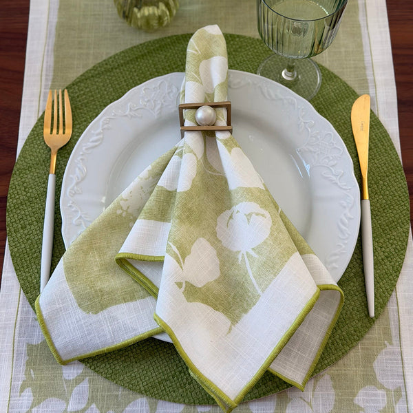 Load image into Gallery viewer, Bodrum Linens Fleur de Lin Napkin - Linen Napkins - Set of 4
